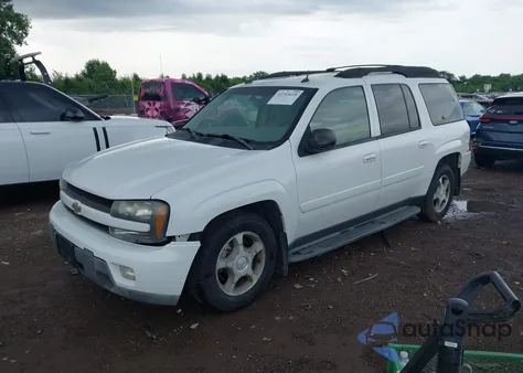 2005 Chevrolet Trailblazer Ext Lt из США, поврежденный, VIN 1GNET16S156200246